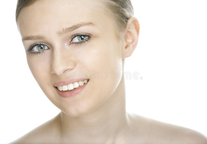 Beauty woman face royalty free stock photo