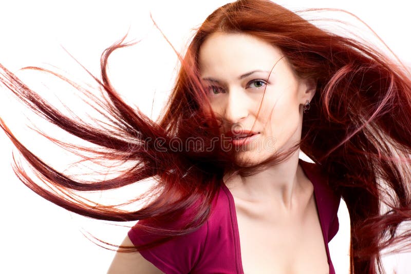 Beauty woman with fair hair