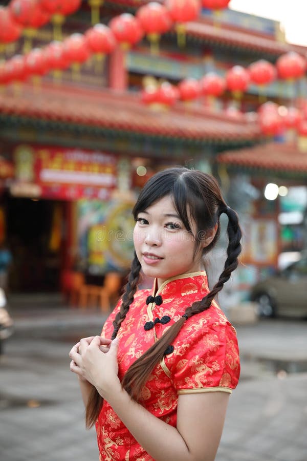 Smile chinese girl stock photo. Image of chinese, charming - 14730846