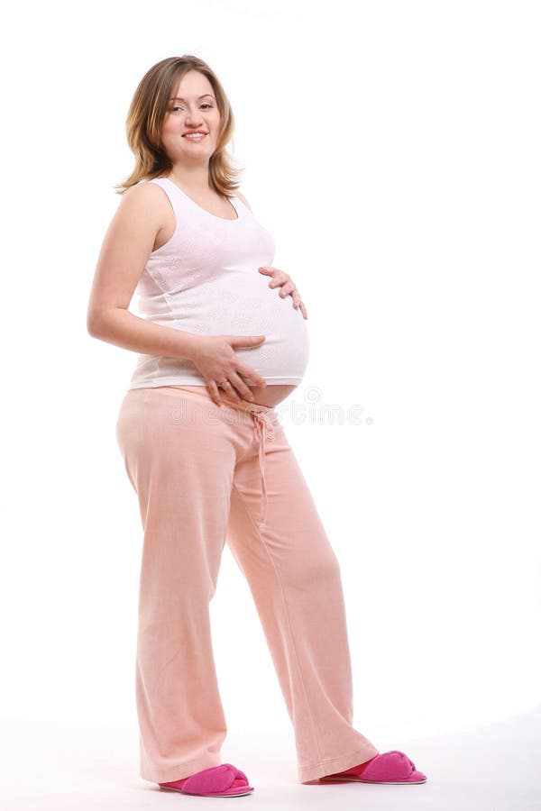 Beautyful happpy pregnant young woman