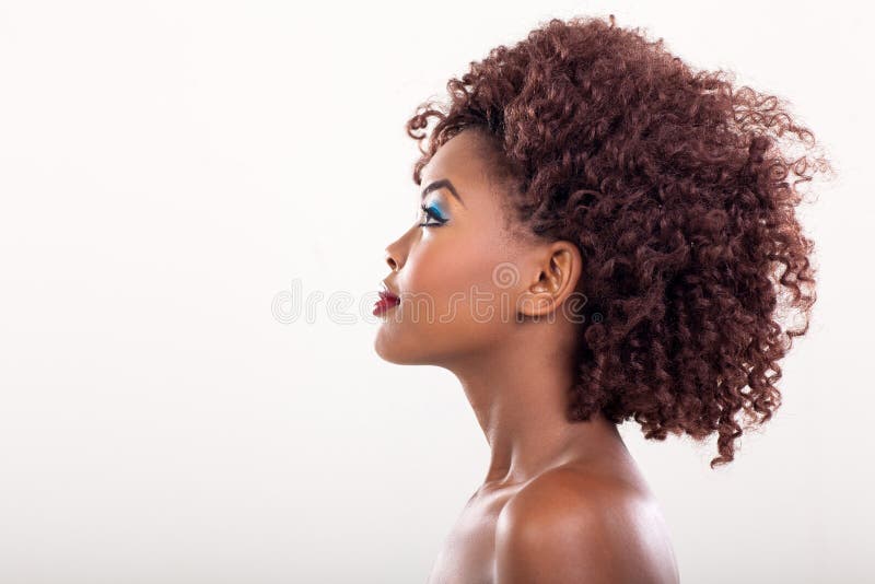 Beauté africaine de femme photo stock Beauté africaine de femme photo stock