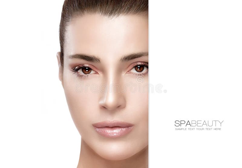 Beauté et concept de soins de la peau Fille de station thermale image libre de droits Beauté et concept de soins de la peau Fille de station thermale image libre de droits