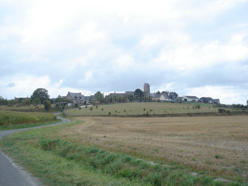 Beauvoir image stock éditorial. Image du normandy, côtes 78669239