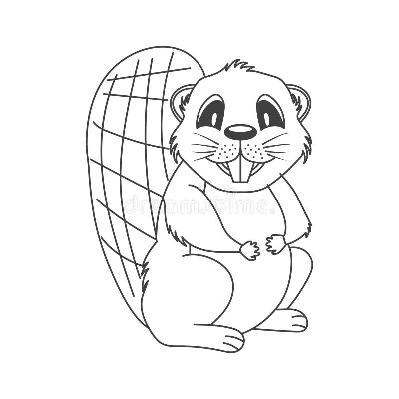 Beaver Outline
