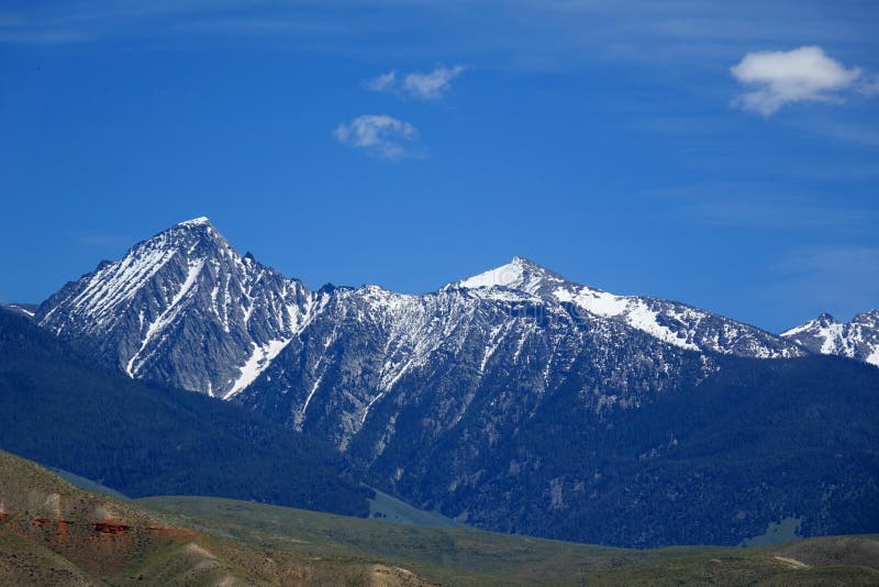 Beaverhead Mountains Salmon, Idaho Stock Image Image of background