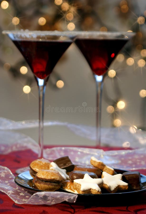 Bebida do Natal fotografia de stock Bebida do Natal fotografia de stock