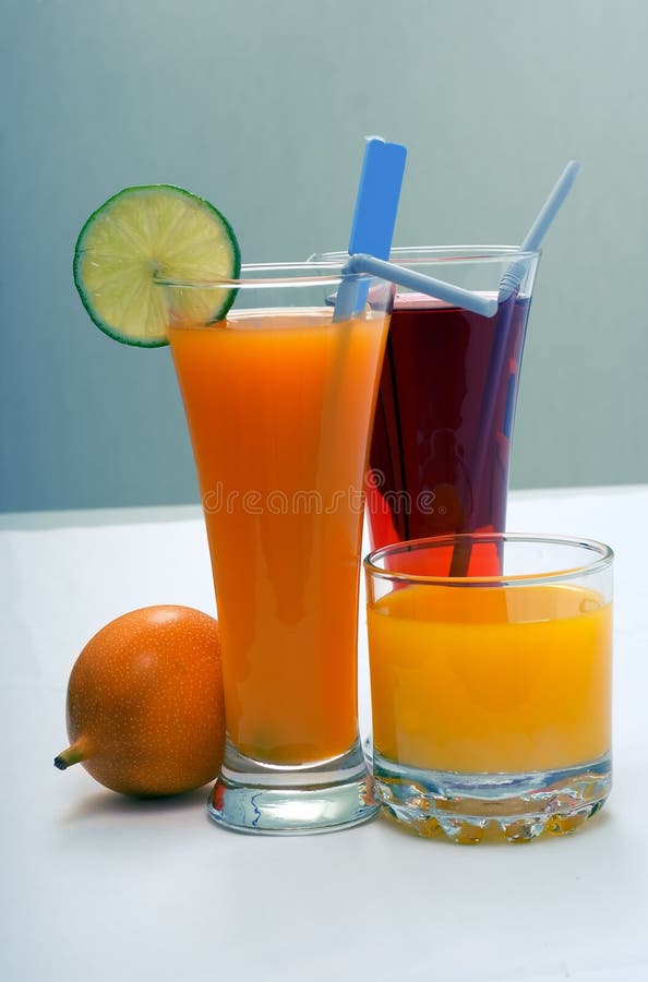 Bebidas frescas imagen de archivo