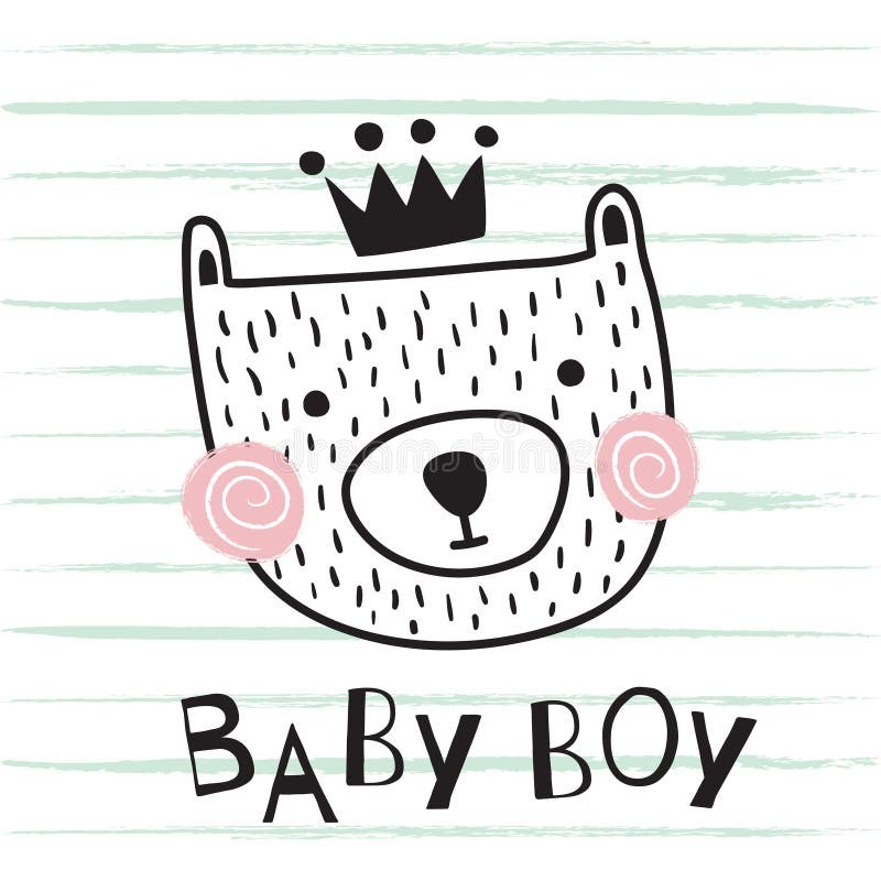 Bebê do urso ilustração stock Bebê do urso ilustração stock
