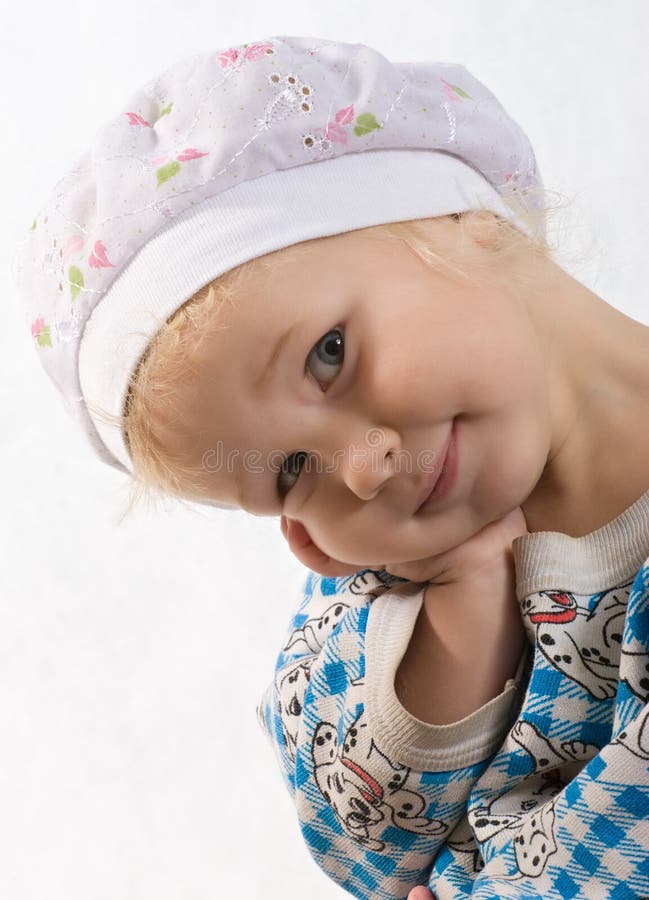 Bebé feliz foto de stock