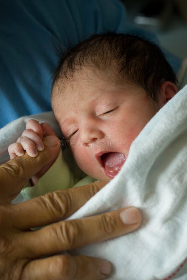 Pequeno bebé fotografia de stock