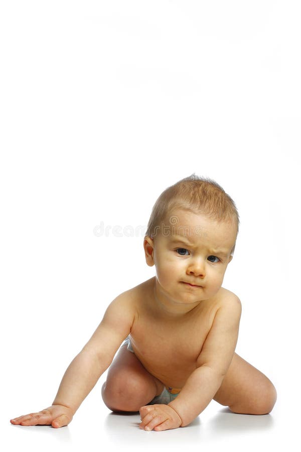 Bebé pequeno no colo imagem de stock