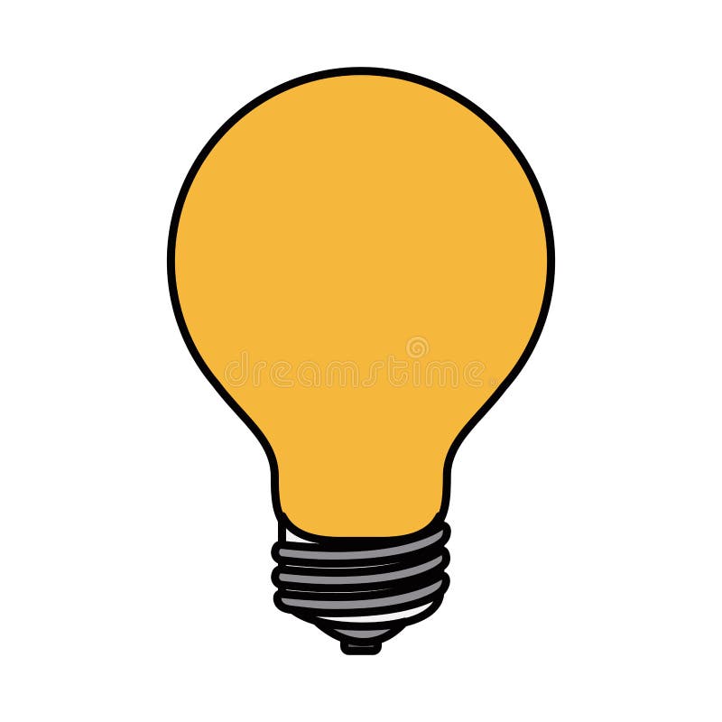 Bec imagine siluetă colorat pe pictogramă stock illustration