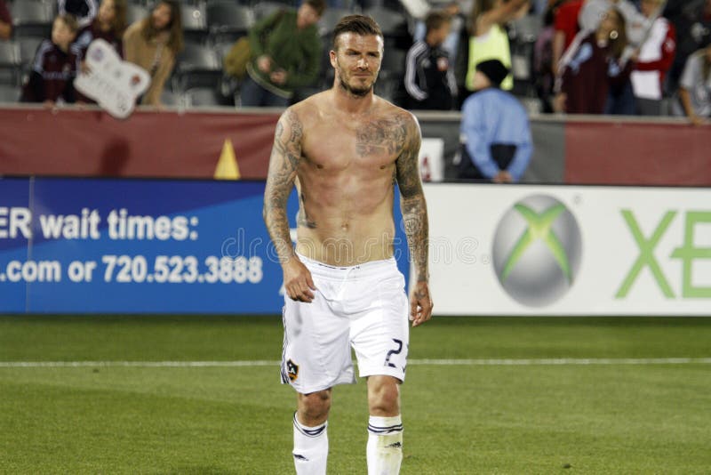Beckham Shirtless stock image Beckham Shirtless stock image