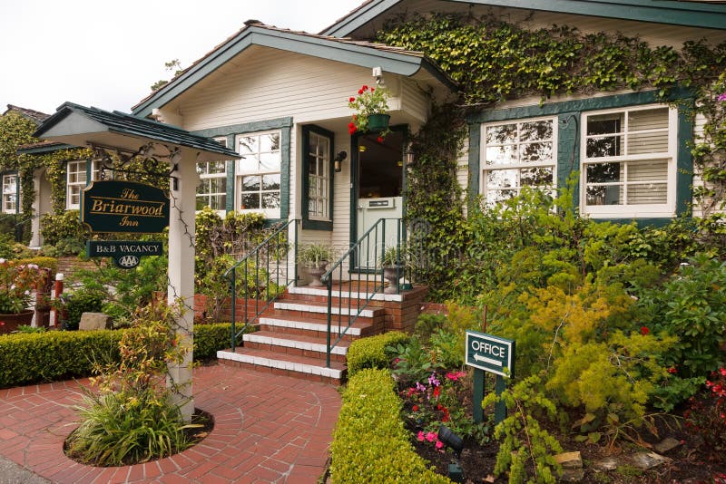 Bed and Breakfast Carmel editorial stock image. Image of tourist 20416704