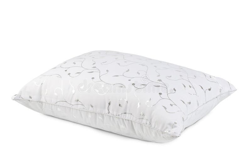 Bed Linen Pillow and Blanket Made of Quilted Fabric with Sewing Stock