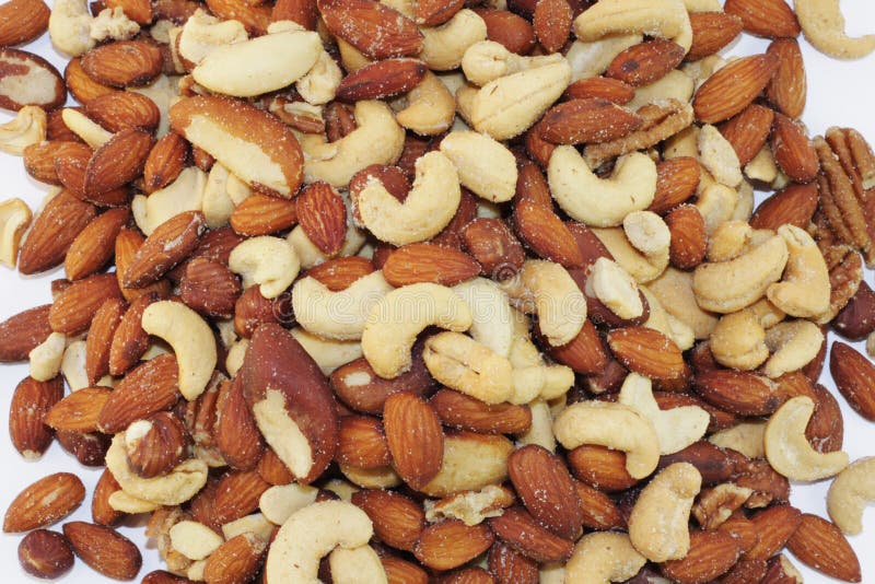 Bed of Nuts stock image