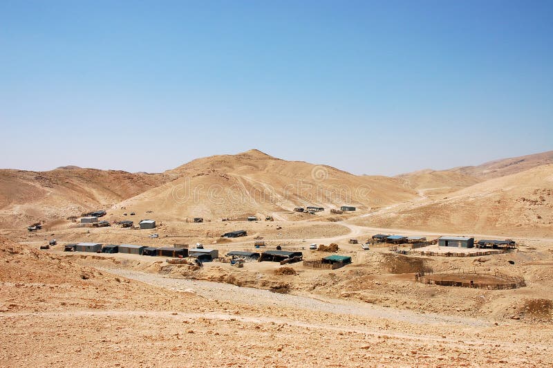 Bedouin village.