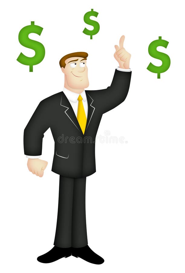 Bedrijfsidee vector illustratie