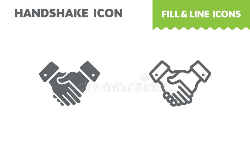 Bedrijfshanddrukpictogram, vector vector illustratie Bedrijfshanddrukpictogram, vector vector illustratie
