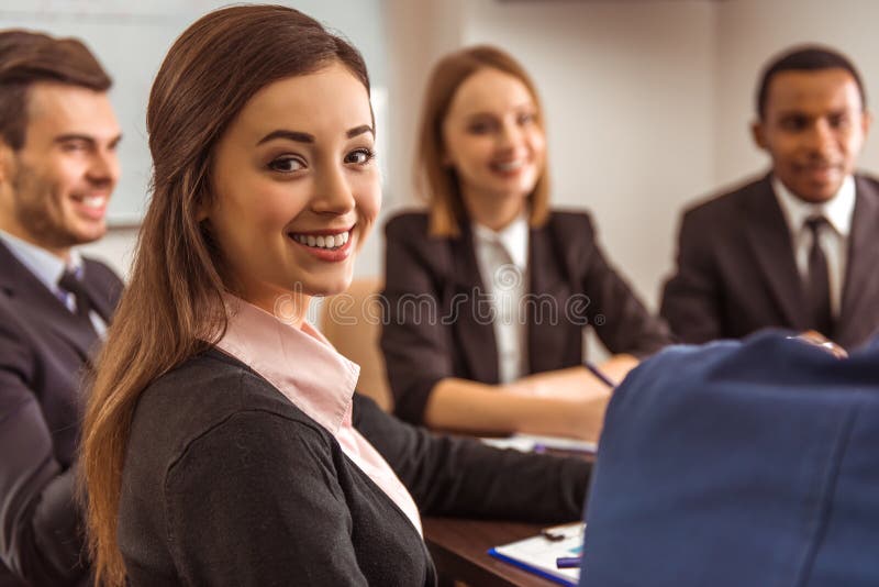 Zakelijke conferentie stock fotografie