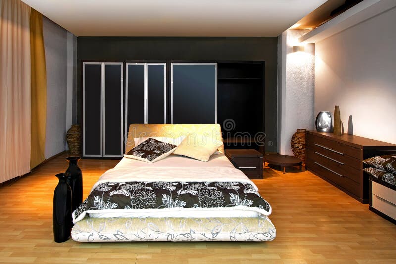 Bedroom royalty free stock image