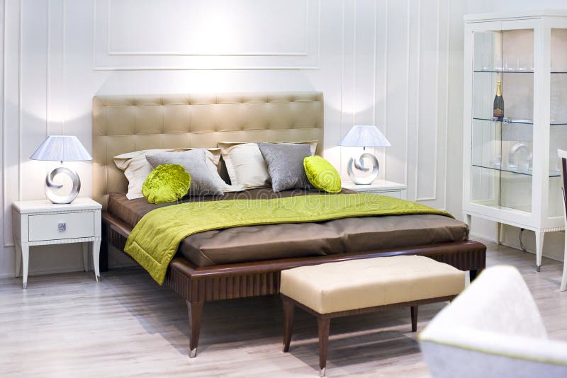 Bedroom royalty free stock image