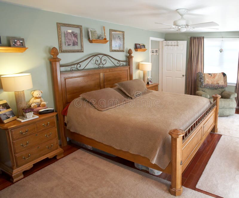 Bedroom Interior royalty free stock photos