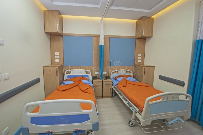 Private ward in a hospital stock photo. Image of room 30302526