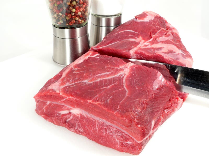 Beef stock photo. Image of beef, salt, meat, grow, piece 7194438