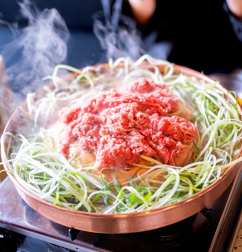 Beef Barbecue Bulgogi in Korean Restaurant in Seoul, Lifestyle Fresh