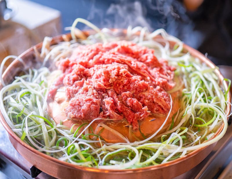 Beef Barbecue Bulgogi in Korean Restaurant in Seoul, Lifestyle Fresh
