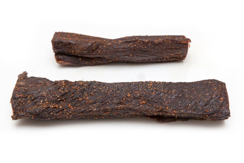 Biltong South African Beef Jerky. Stock Image Image of south, white 179625275