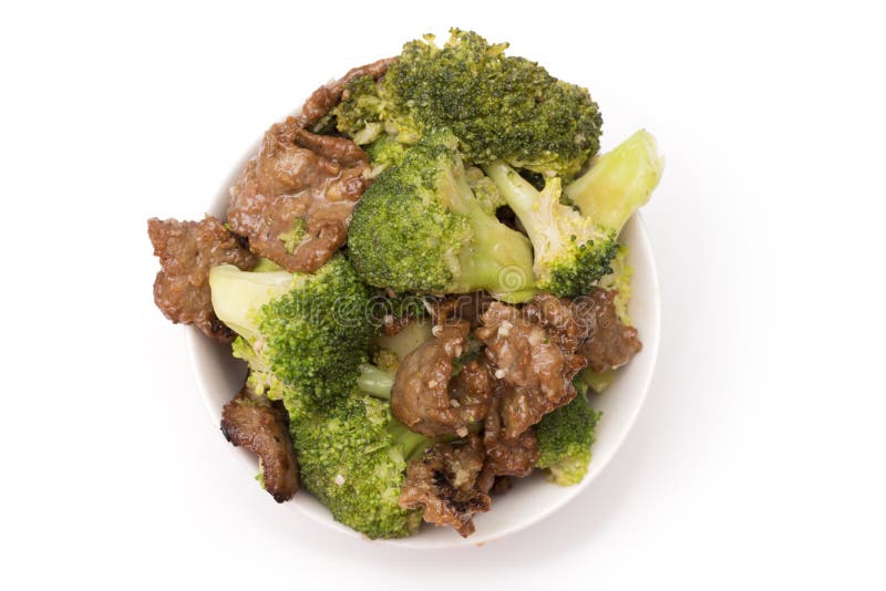 Beef and Broccoli Chinese Food Stock Image - Image of restaurant, meat