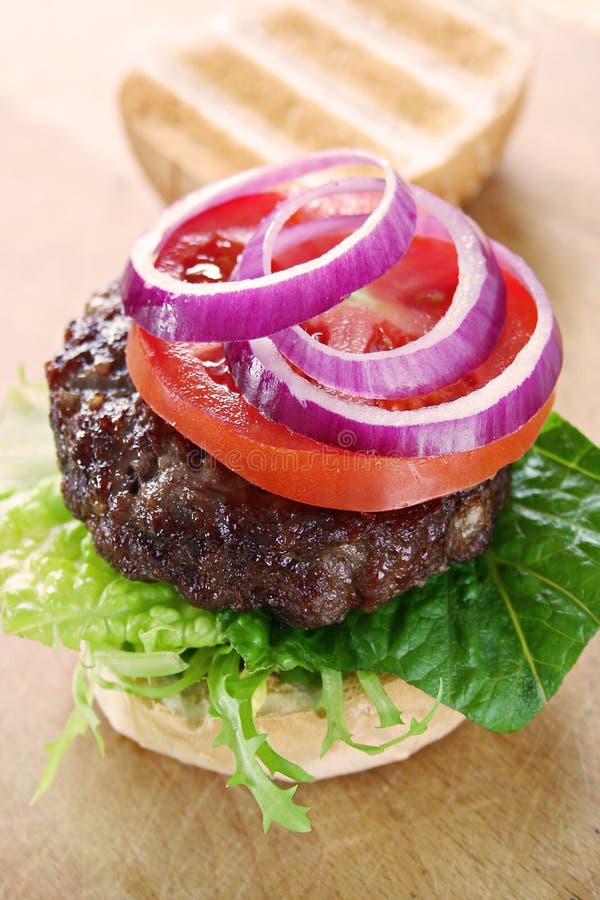 Beef Burger royalty free stock photography