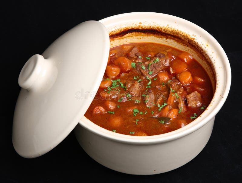 Beef Casserole with Vegetables Stock Image Image of vegetables
