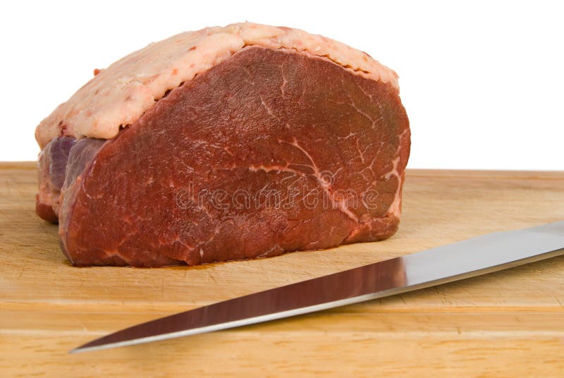 Beef Joint stock photo. Image of steak, blood, veined, food 588184