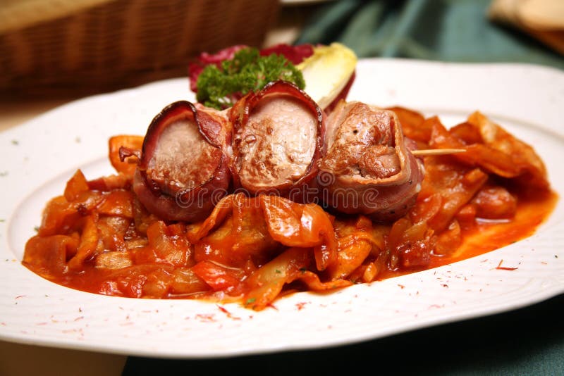 Beef Medallions in Hungarian Stock Image Image of lunch, pepper 47365885