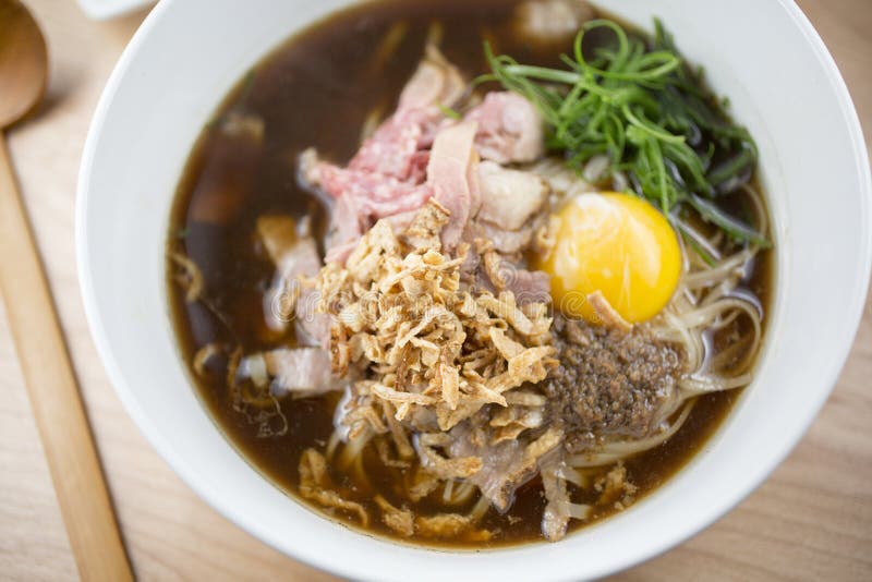 Beef Pho Noodle Soup stock image. Image of chopsticks 68657037