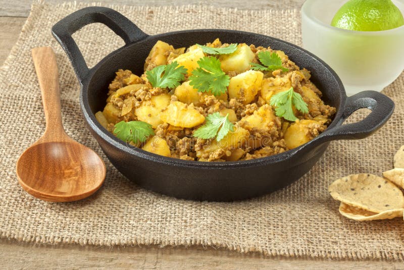 Beef and Potato Curry stock image. Image of main, healthy - 107112153