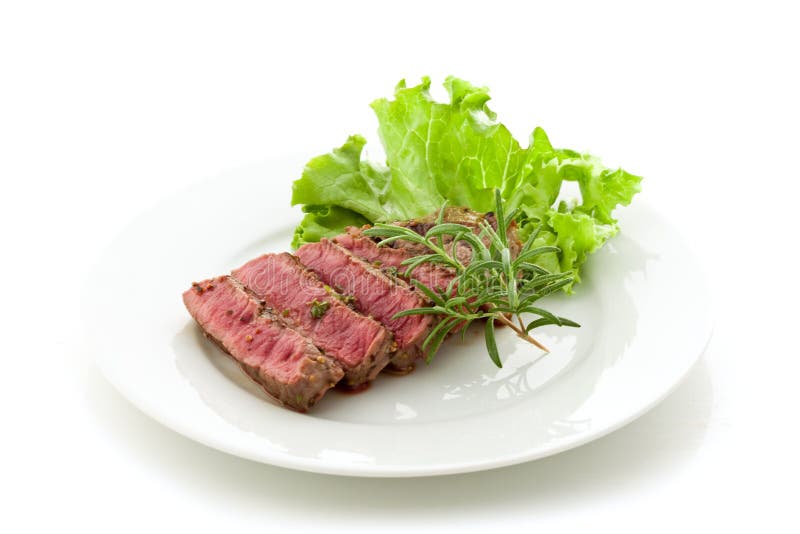 Beef steak with rosemary