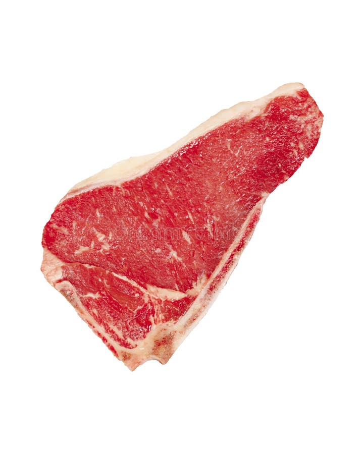 Beef Steak in White Background Stock Image Image of food, background