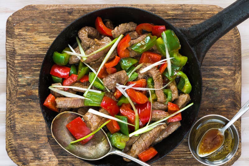 Beef stir fry stock photo. Image of asian, cuisine, delicious 90852802