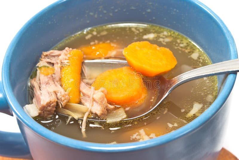 Vegetable broth cooking stock photo. Image of table, rosemary 44870502