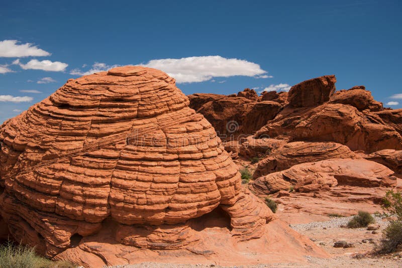 Beehive rocks in Valley of Fire State Park