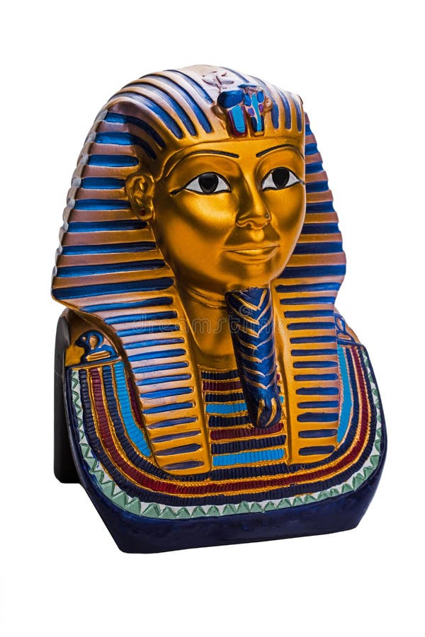 Beeld van van Koning Tutankhamun royalty-vrije stock afbeeldingen Beeld van van Koning Tutankhamun royalty-vrije stock afbeeldingen