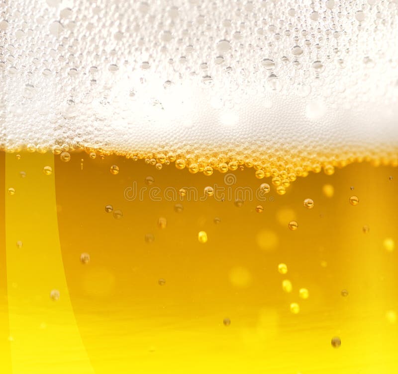 Beer. Golden beer detail in a glass Beer. Golden beer detail in a glass