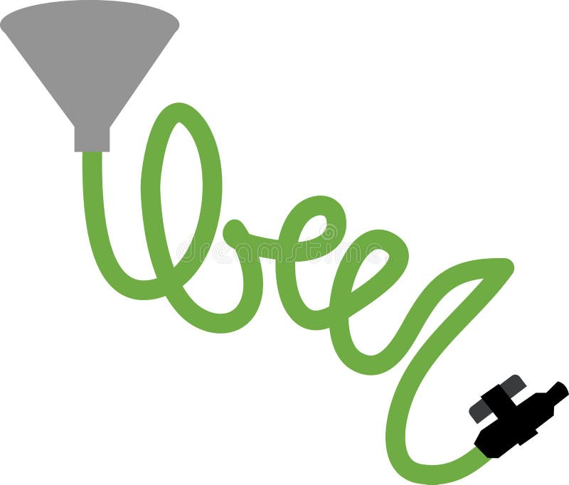 Beer Bong stock illustration. Illustration of beer, beverage 55772788