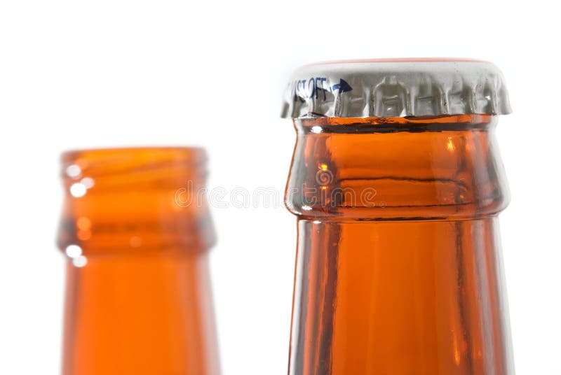 Beer bottle with metal lid stock photo. Image of lager 22858262