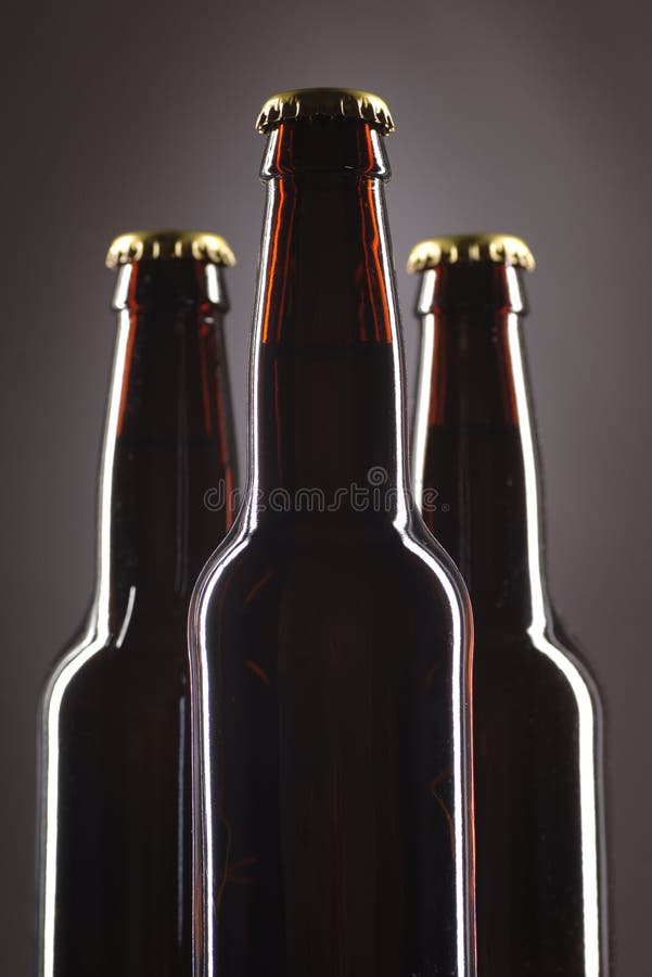 Beer bottles stock image. Image of gold, liquid, objects 2850377