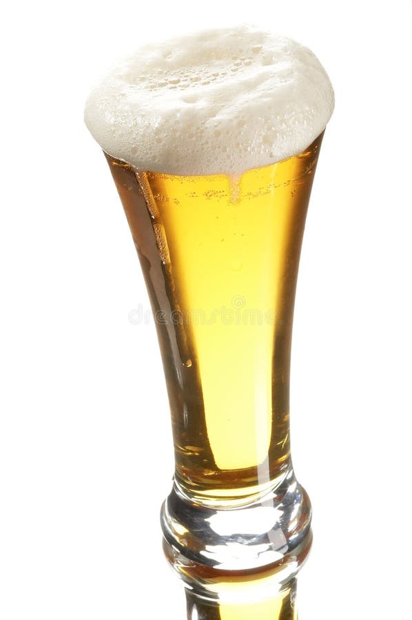 Beer in glass